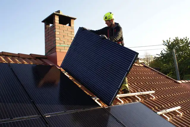 Installation einer Solaranlage